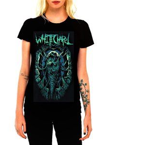 Whitechapel Death Cocoon deathcore metal rock Girls Official T-Shirt XL NWT